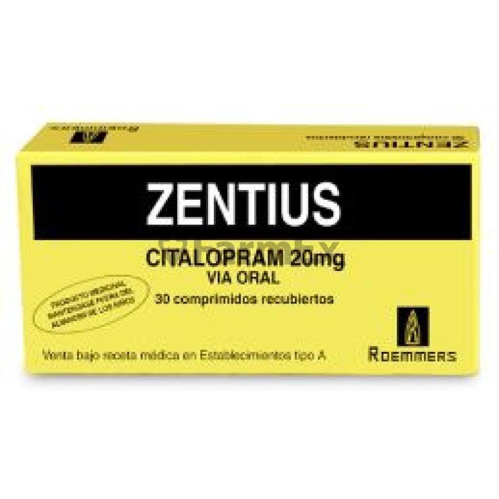 Zentius 20 mg x 30 comprimidos susc-1 de 5 meses Farmex-Suscripciones-Persistente